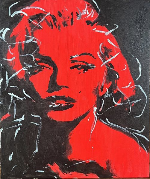 Flavia Mantovan : Marilyn Monroe  - Asta Arte + contemporanea - Associazione Nazionale - Case d'Asta italiane