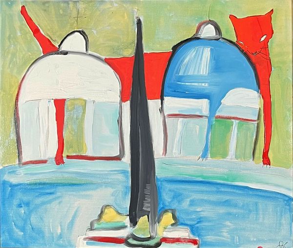 Catherine Biocca : Piazza del Popolo  - Asta Arte + contemporanea - Associazione Nazionale - Case d'Asta italiane