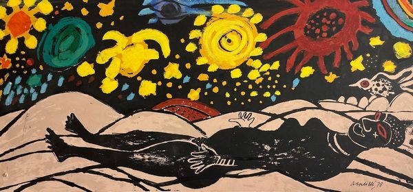 Guillaume Cornelis  van Beverloo Corneille : Senza titolo  - Asta Grafiche e multipli  - Associazione Nazionale - Case d'Asta italiane