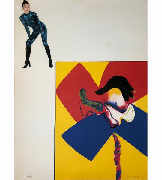 ALLEN JONES : Portrait one to seven  - Asta Grafiche e multipli  - Associazione Nazionale - Case d'Asta italiane