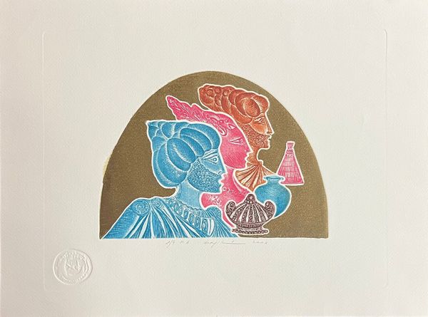 Pasquale Basile : La notte dei magi  - Asta Grafiche e multipli  - Associazione Nazionale - Case d'Asta italiane