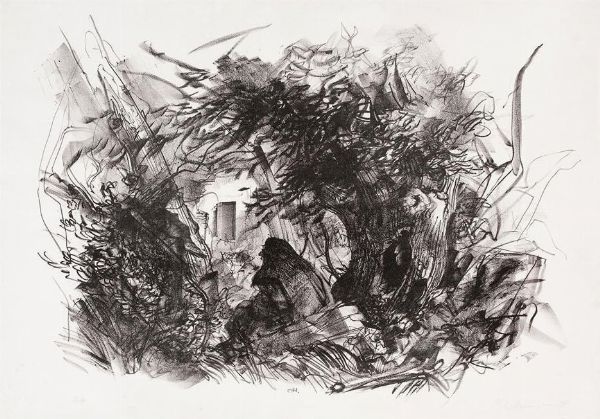 Pietro  Annigoni : Lotto unico composto da n. 2 litografie su carta  - Asta Grafiche e multipli  - Associazione Nazionale - Case d'Asta italiane