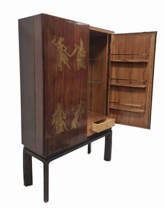 Produzione Italiana XX secolo : Mobile Bar  - Asta Design e oggetti d'arte  - Associazione Nazionale - Case d'Asta italiane