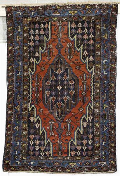 Tappeto Yalamen, Persia inizio XX secolo  - Asta Tappeti - Associazione Nazionale - Case d'Asta italiane