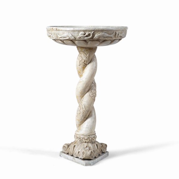 Fontana in marmo. XX secolo  - Asta Antiquariato - Associazione Nazionale - Case d'Asta italiane