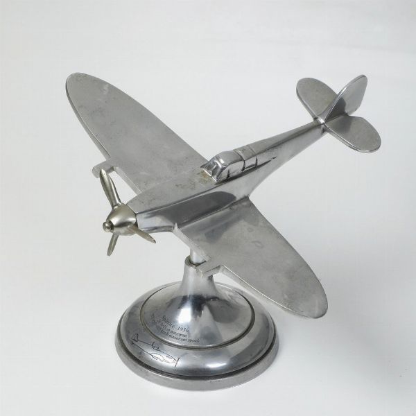 Modello dell'aeroplano Spitfire 1936  - Asta Antiquariato - Associazione Nazionale - Case d'Asta italiane
