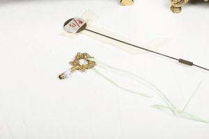 Trittico in bronzo e smalti dipinti. XX secolo  - Asta Antiquariato - Associazione Nazionale - Case d'Asta italiane