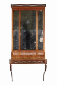 Coppia di consoles con specchiere. XIX secolo  - Asta Antiquariato - Associazione Nazionale - Case d'Asta italiane