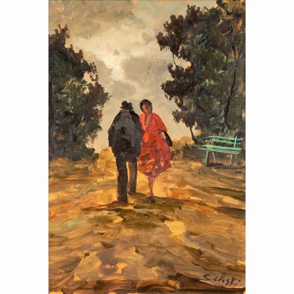 Domenico Seloski  - Asta Opere del XIX e XX secolo Web Only - Associazione Nazionale - Case d'Asta italiane