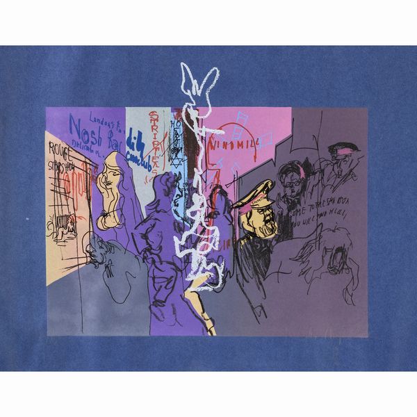 Feliks Topolski  - Asta Opere del XIX e XX secolo Web Only - Associazione Nazionale - Case d'Asta italiane