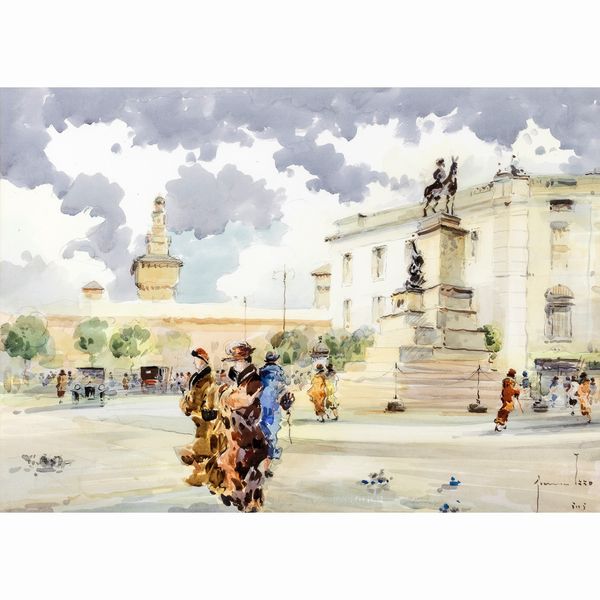 Giovanni Izzo  - Asta Opere del XIX e XX secolo Web Only - Associazione Nazionale - Case d'Asta italiane