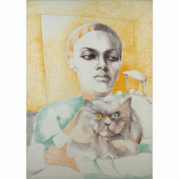 Ugo Attardi  - Asta Opere del XIX e XX secolo Web Only - Associazione Nazionale - Case d'Asta italiane