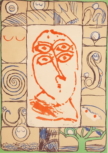 Pierre Alechinsky : Ophtalmologue  - Asta Grafica Internazionale e Multipli d'Autore - Associazione Nazionale - Case d'Asta italiane