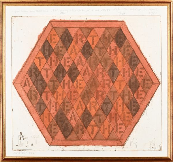 JOE TILSON : Dedica in alto  - Asta Grafica Internazionale e Multipli d'Autore - Associazione Nazionale - Case d'Asta italiane