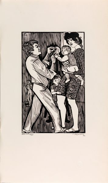 Conrad Felixmüller : Familie Des Bildhauers Spilker  - Asta Grafica Internazionale e Multipli d'Autore - Associazione Nazionale - Case d'Asta italiane