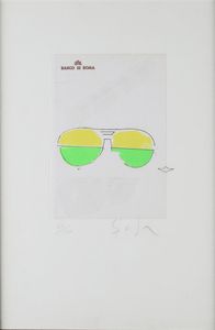 MARIO SCHIFANO - Occhiali