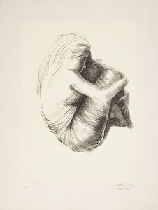 Emilio Greco - Ragazza accovacciata