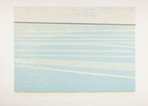 Piero Guccione - Le linee del mare