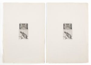 Valeriano Trubbiani - Lotto di 2 incisioni