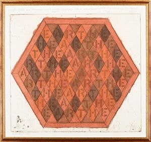 JOE TILSON : Dedica in alto  - Asta Grafica Internazionale e Multipli d'Autore - Associazione Nazionale - Case d'Asta italiane