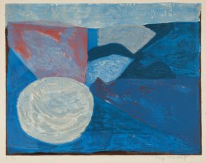 SERGE POLIAKOFF - Composition in Blue