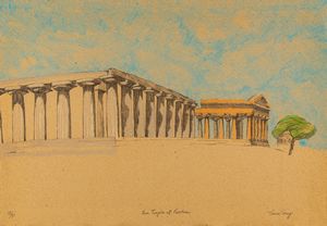 Thomas Corey - Three Temples of Paestum