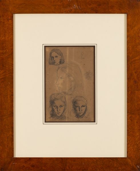 Piero Marussig : Studio di teste femminili  - Asta Arte Moderna e Contemporanea - Associazione Nazionale - Case d'Asta italiane