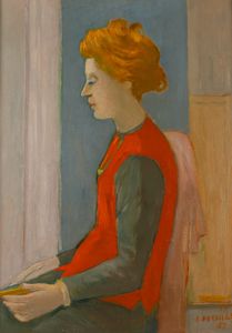 Francesco De Rocchi - Donna seduta