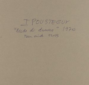 Jean Robert Ipoustéguy : Nudo di donna  - Asta Arte Moderna e Contemporanea - Associazione Nazionale - Case d'Asta italiane