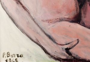 Pompeo Borra : Atteggiamenti  - Asta Arte Moderna e Contemporanea - Associazione Nazionale - Case d'Asta italiane