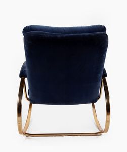 GUIDO FALESCHINI : Poltrona a dondolo  - Asta Design e Arti Decorative del XX - Associazione Nazionale - Case d'Asta italiane