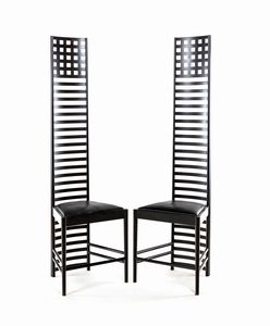 CHARLES RENNIE MACKINTOSH - Due sedie modello Hill House