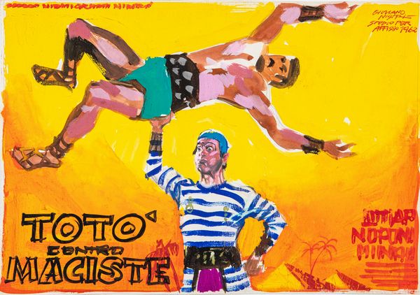 Giuliano Nistri : Tot contro Maciste  - Asta Bozzetti Cinematografici - Parte II / Asta a tempo - Associazione Nazionale - Case d'Asta italiane