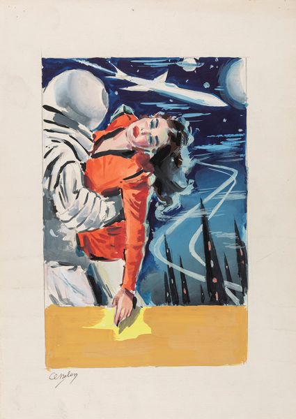 Angelo Cesselon : Nel 2000 non sorge il sole  - Asta Bozzetti Cinematografici - Parte II / Asta a tempo - Associazione Nazionale - Case d'Asta italiane