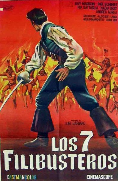 A.N.I. (autore non identificato) : L'avventuriero della tortuga  - Asta Bozzetti Cinematografici - Parte II / Asta a tempo - Associazione Nazionale - Case d'Asta italiane