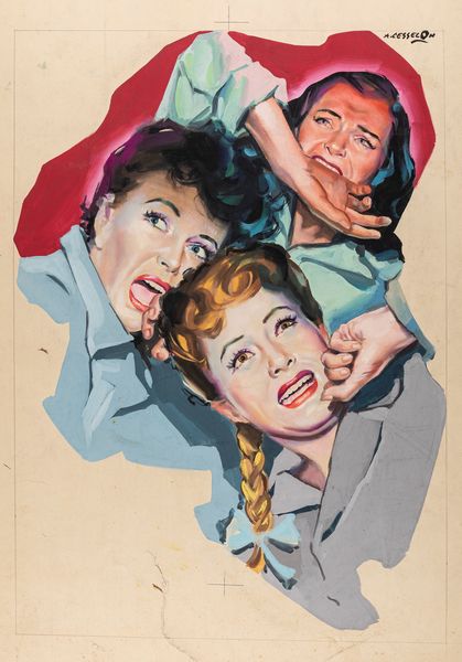 Angelo Cesselon : Angeli nell'inferno  - Asta Bozzetti Cinematografici - Parte II / Asta a tempo - Associazione Nazionale - Case d'Asta italiane