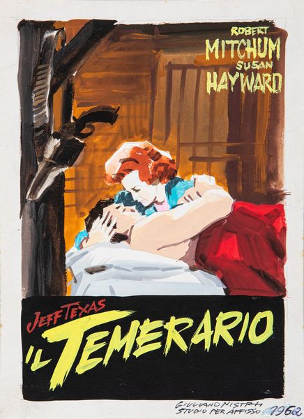 Giuliano Nistri : Il temerario  - Asta Bozzetti Cinematografici - Parte II / Asta a tempo - Associazione Nazionale - Case d'Asta italiane