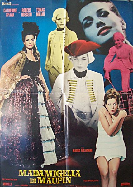 A.N.I. (autore non identificato) : Madamigella di Maupin  - Asta Bozzetti Cinematografici - Parte II / Asta a tempo - Associazione Nazionale - Case d'Asta italiane