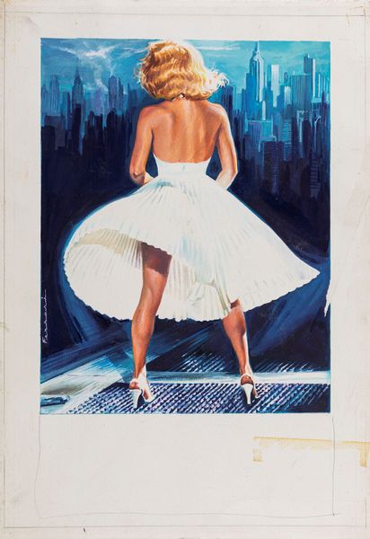 Ferrari : La signora in bianco  - Asta Bozzetti Cinematografici - Parte II / Asta a tempo - Associazione Nazionale - Case d'Asta italiane