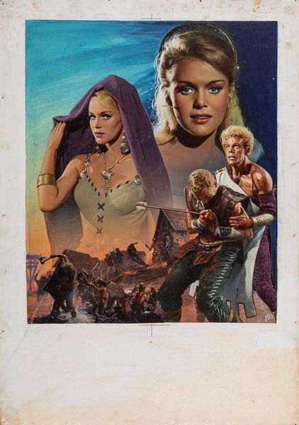 Francesco Fiorenzi : Gli Invasori  - Asta Bozzetti Cinematografici - Parte II / Asta a tempo - Associazione Nazionale - Case d'Asta italiane