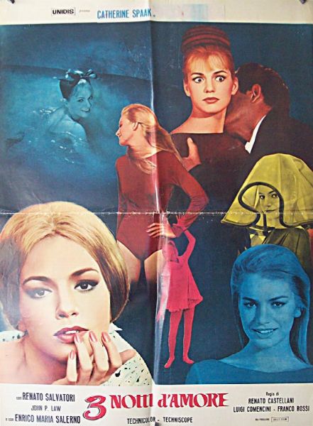 A.N.I. (autore non identificato) : 3 notti d'amore  - Asta Bozzetti Cinematografici - Parte II / Asta a tempo - Associazione Nazionale - Case d'Asta italiane