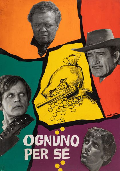 Michelangelo Papuzza : Ognuno per s  - Asta Bozzetti Cinematografici - Parte II / Asta a tempo - Associazione Nazionale - Case d'Asta italiane