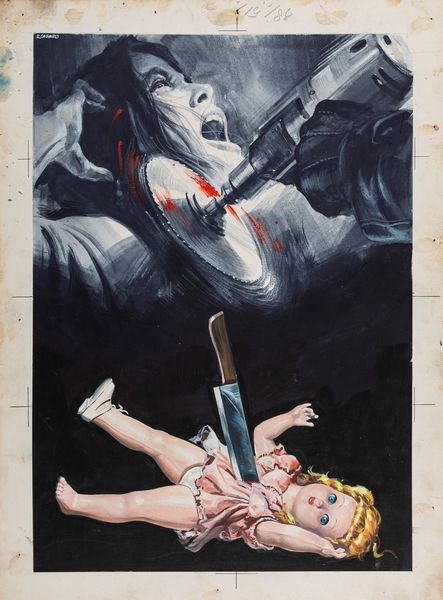 Renato Casaro : Mio caro assassino  - Asta Bozzetti Cinematografici - Parte II / Asta a tempo - Associazione Nazionale - Case d'Asta italiane