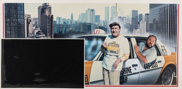 Symeoni (Sandro Simeoni) : Un tassinaro a New York  - Asta Bozzetti Cinematografici - Parte II / Asta a tempo - Associazione Nazionale - Case d'Asta italiane