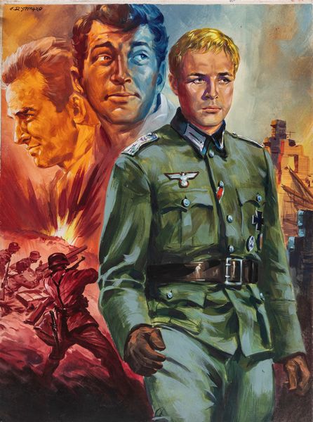 Giovanni Di Stefano : I giovani leoni  - Asta Bozzetti Cinematografici - Parte II / Asta a tempo - Associazione Nazionale - Case d'Asta italiane