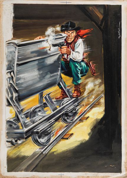 Marcello Colizzi : Le pistole non discutono  - Asta Bozzetti Cinematografici - Parte II / Asta a tempo - Associazione Nazionale - Case d'Asta italiane