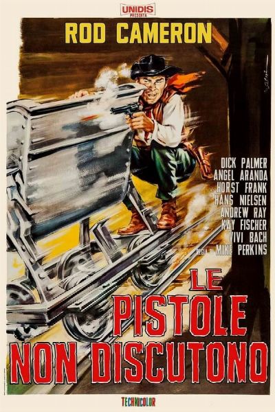 Marcello Colizzi : Le pistole non discutono  - Asta Bozzetti Cinematografici - Parte II / Asta a tempo - Associazione Nazionale - Case d'Asta italiane