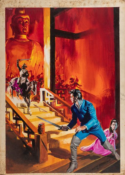 Giuliano Nistri : Marco Polo  - Asta Bozzetti Cinematografici - Parte II / Asta a tempo - Associazione Nazionale - Case d'Asta italiane