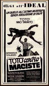 Giuliano Nistri : Tot contro Maciste  - Asta Bozzetti Cinematografici - Parte II / Asta a tempo - Associazione Nazionale - Case d'Asta italiane