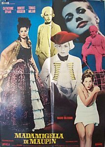 A.N.I. (autore non identificato) : Madamigella di Maupin  - Asta Bozzetti Cinematografici - Parte II / Asta a tempo - Associazione Nazionale - Case d'Asta italiane